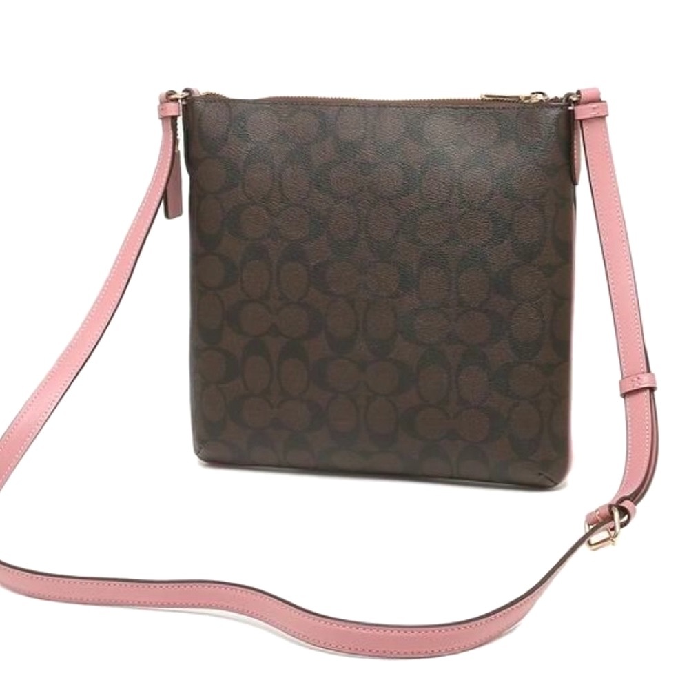 COACH Rowan File Bag In Signature Canvas - Picture 3 of 11